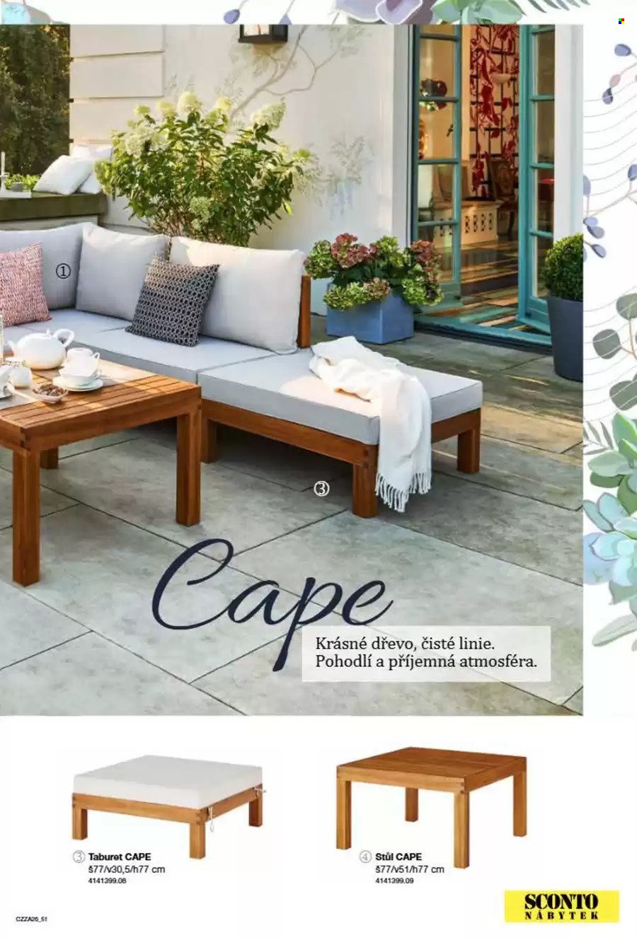 SCONTO NÁBYTEK leták - Zahradní katalog (2026-03-21)