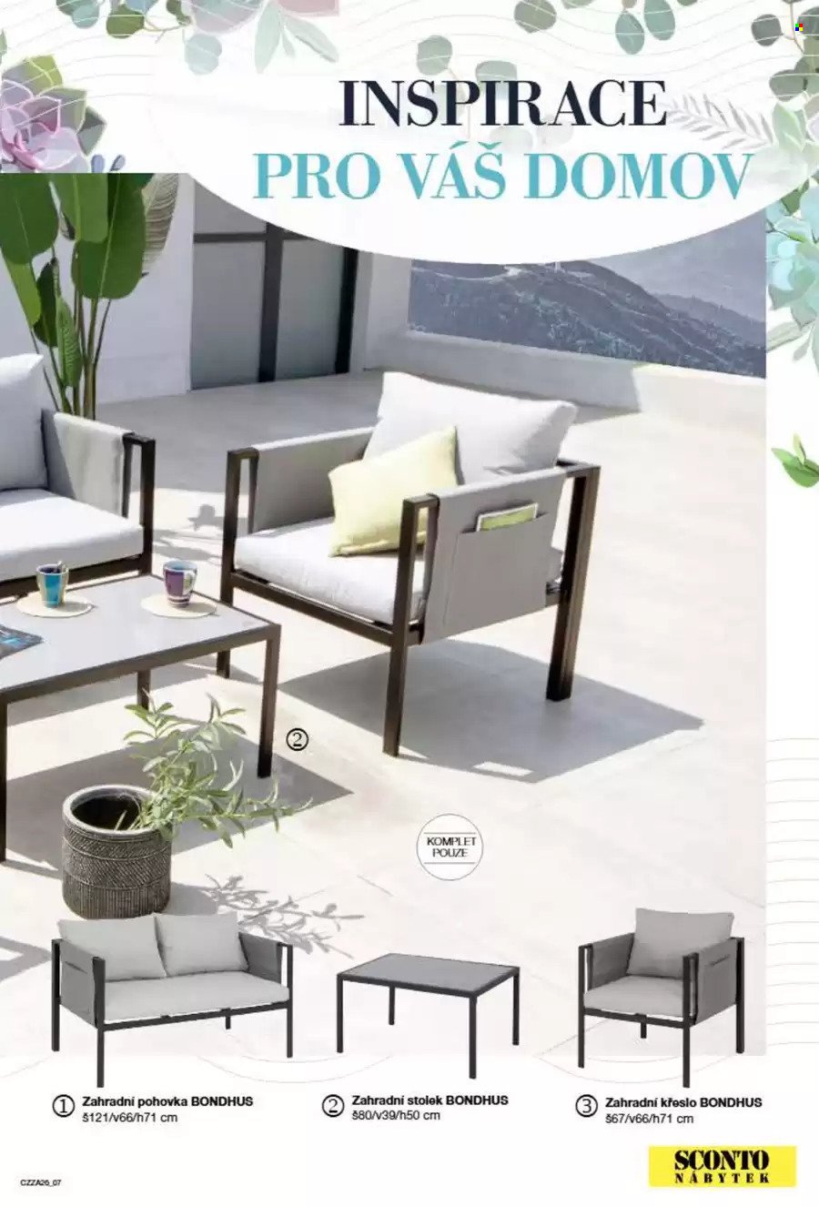 SCONTO NÁBYTEK leták - Zahradní katalog (2026-03-21)