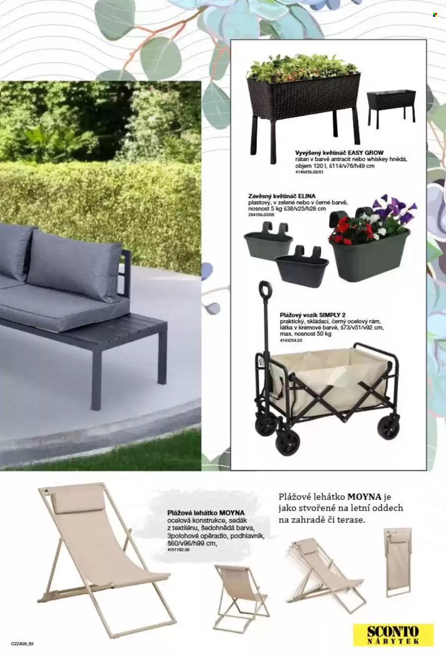 SCONTO NÁBYTEK leták - Zahradní katalog (2026-03-21)