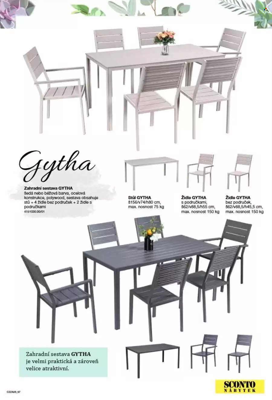 SCONTO NÁBYTEK leták - Zahradní katalog (2026-03-21)