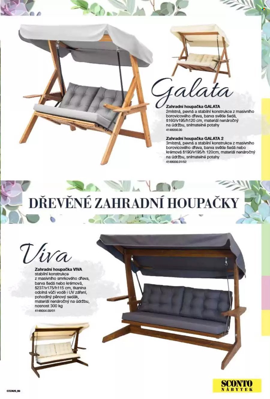 SCONTO NÁBYTEK leták - Zahradní katalog (2026-03-21)