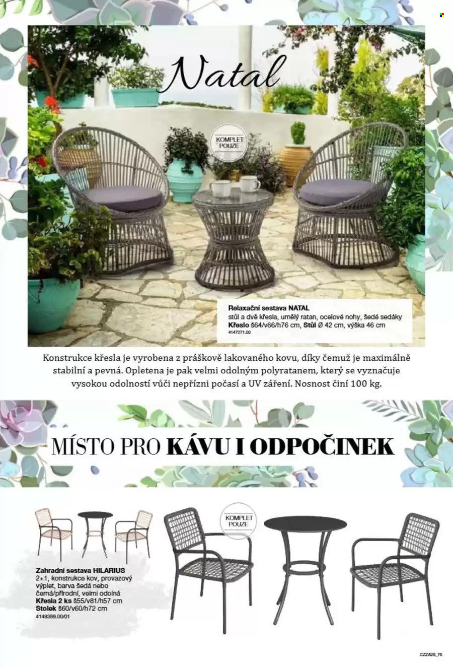 SCONTO NÁBYTEK leták - Zahradní katalog (2026-03-21)