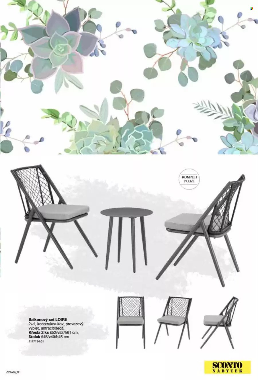 SCONTO NÁBYTEK leták - Zahradní katalog (2026-03-21)