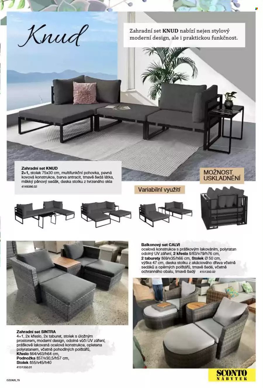 SCONTO NÁBYTEK leták - Zahradní katalog (2026-03-21)