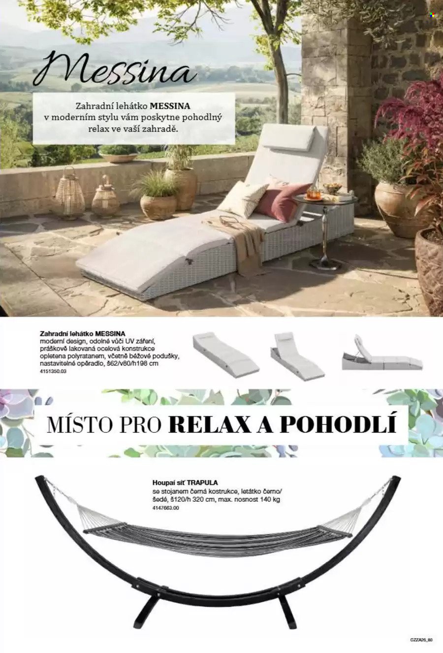 SCONTO NÁBYTEK leták - Zahradní katalog (2026-03-21)