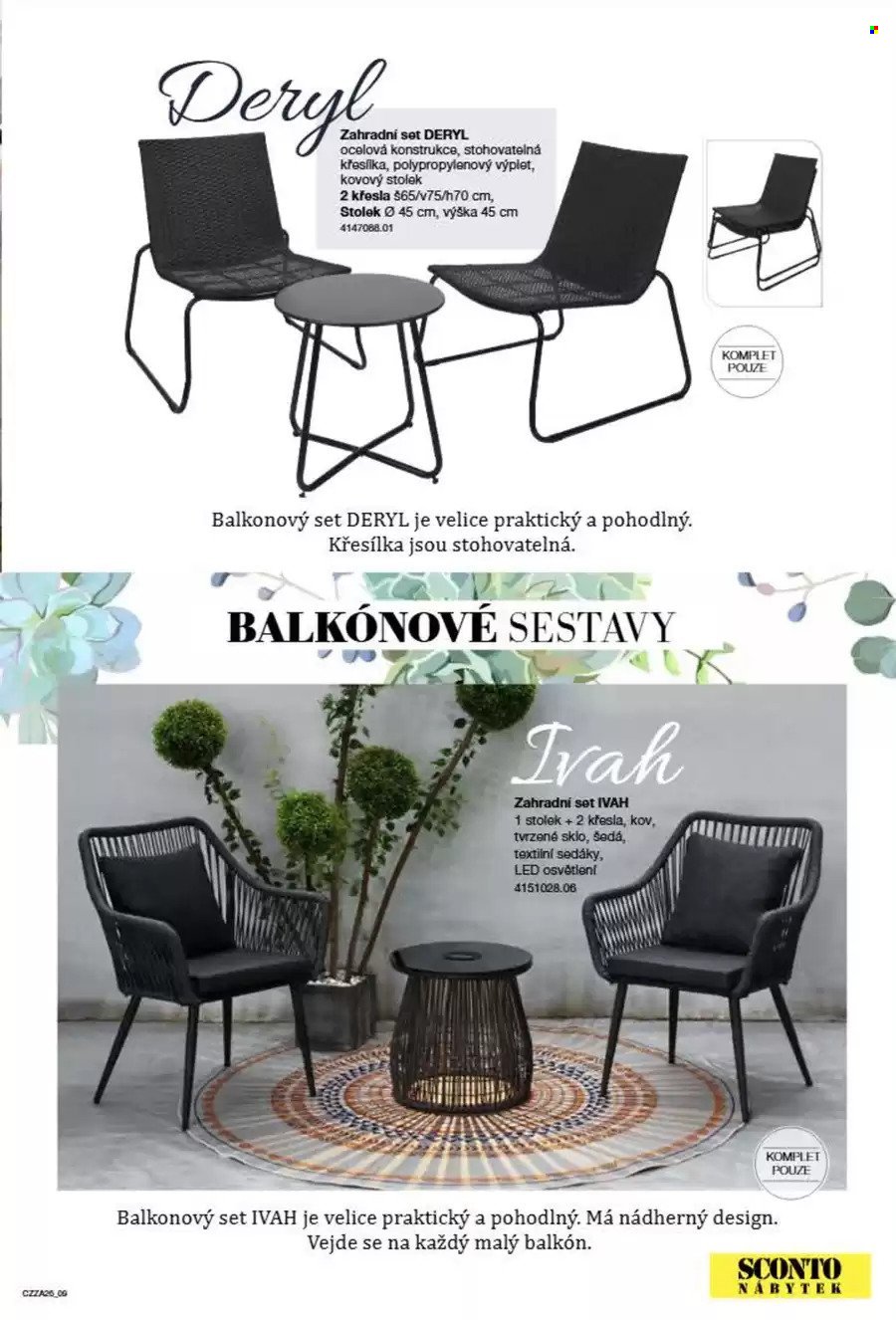 SCONTO NÁBYTEK leták - Zahradní katalog (2026-03-21)