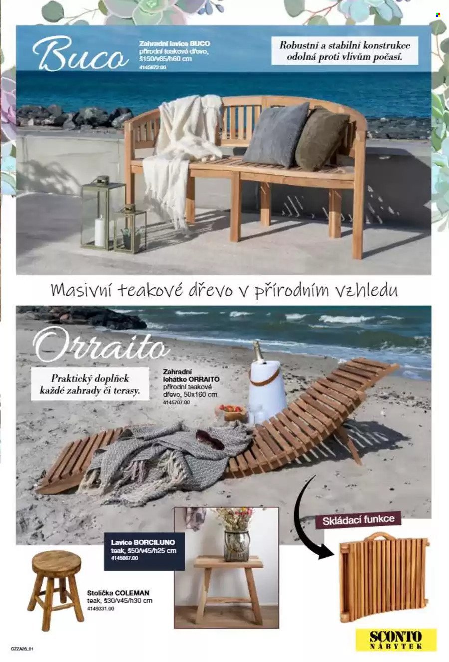 SCONTO NÁBYTEK leták - Zahradní katalog (2026-03-21)