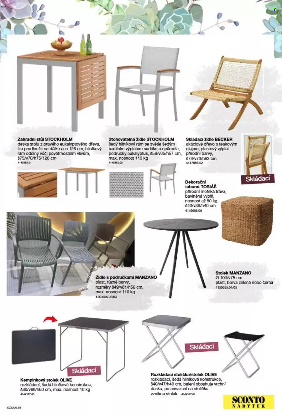 SCONTO NÁBYTEK leták - Zahradní katalog (2026-03-21)