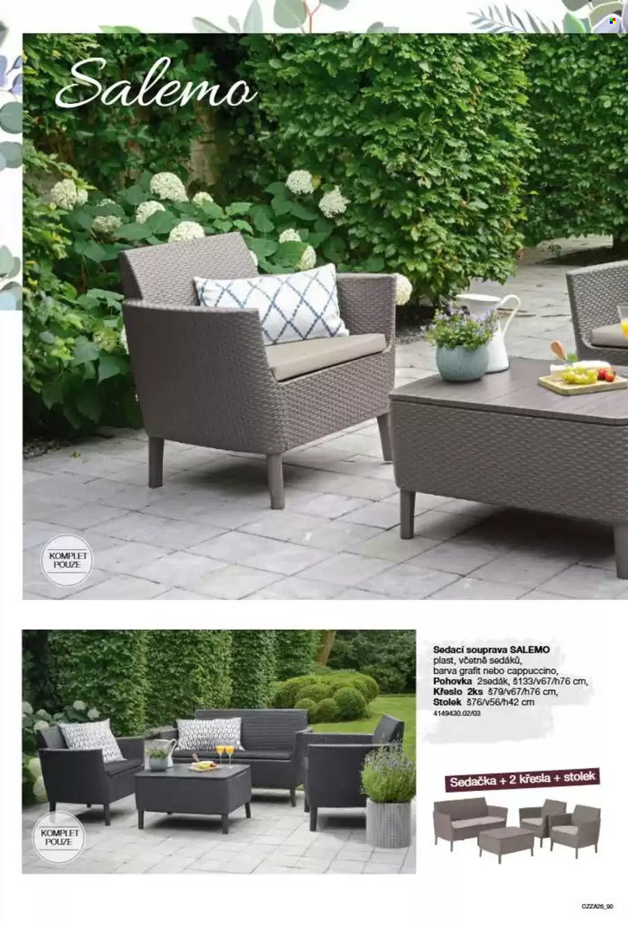 SCONTO NÁBYTEK leták - Zahradní katalog (2026-03-21)