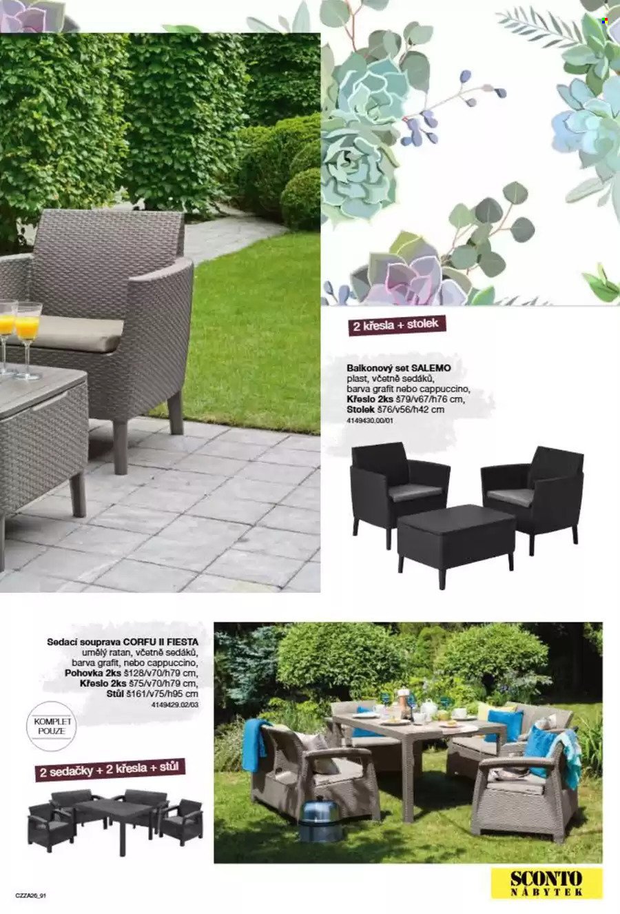 SCONTO NÁBYTEK leták - Zahradní katalog (2026-03-21)