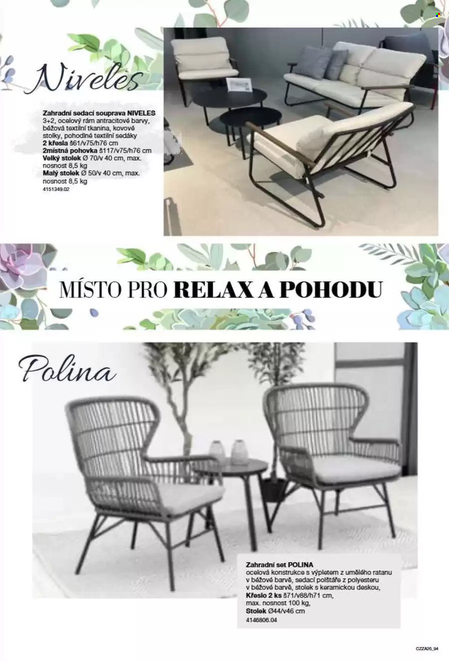 SCONTO NÁBYTEK leták - Zahradní katalog (2026-03-21)