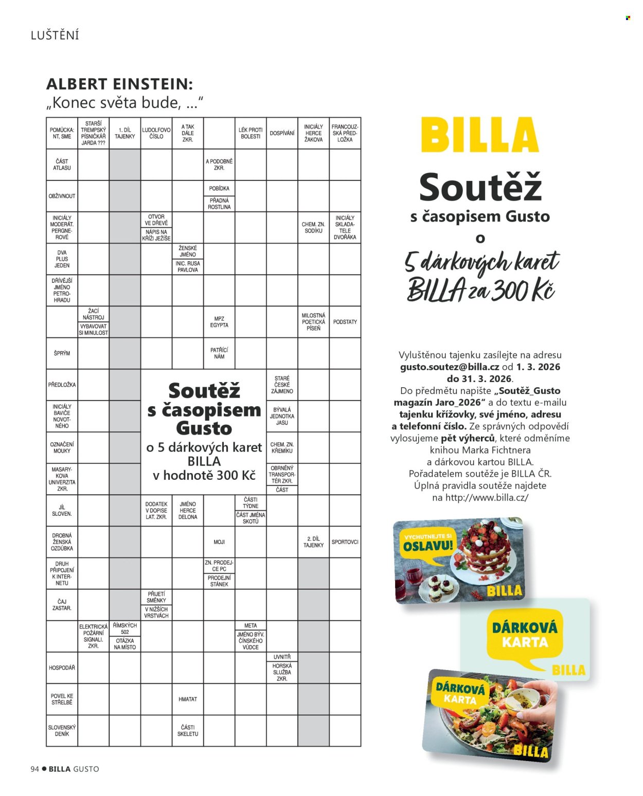 BILLA leták - Jaro 2026 (2026-02-28)