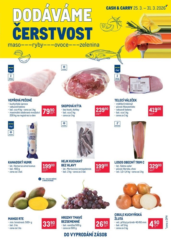 MAKRO leták - Dodáváme čerstvost (2026-03-25 - 2026-03-31)