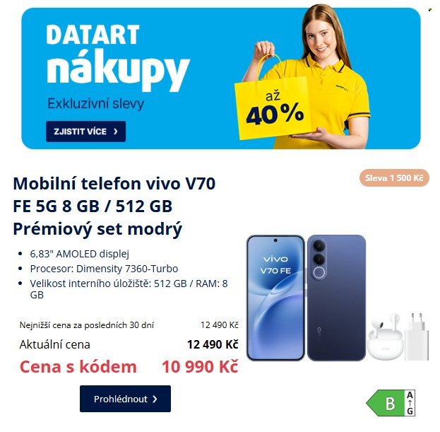 DATART leták - Prémiový set s příslušenstvím (2026-04-08 - 2026-04-13)