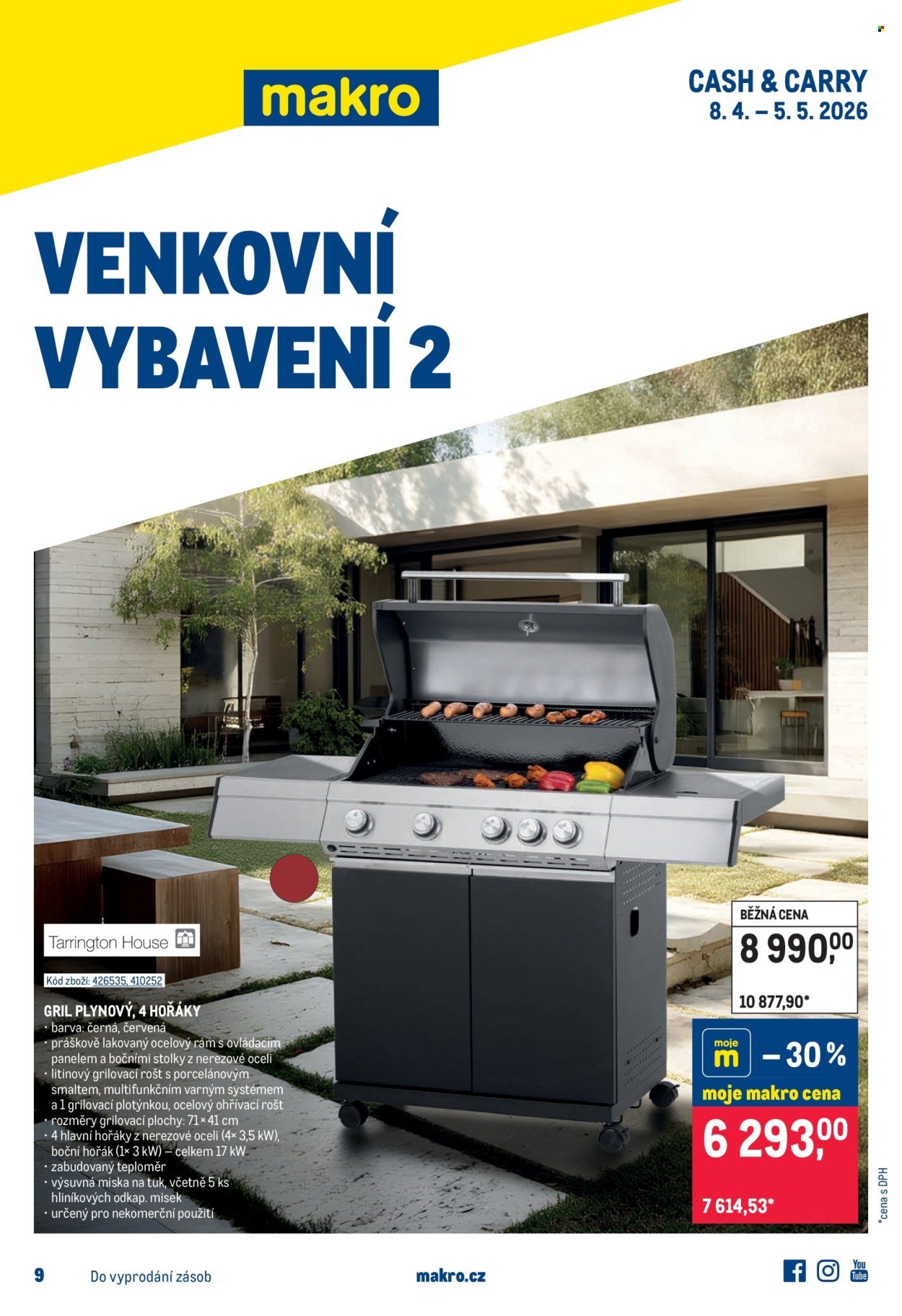 MAKRO leták - Venkovní vybavení 2 (2026-04-08 - 2026-05-05)