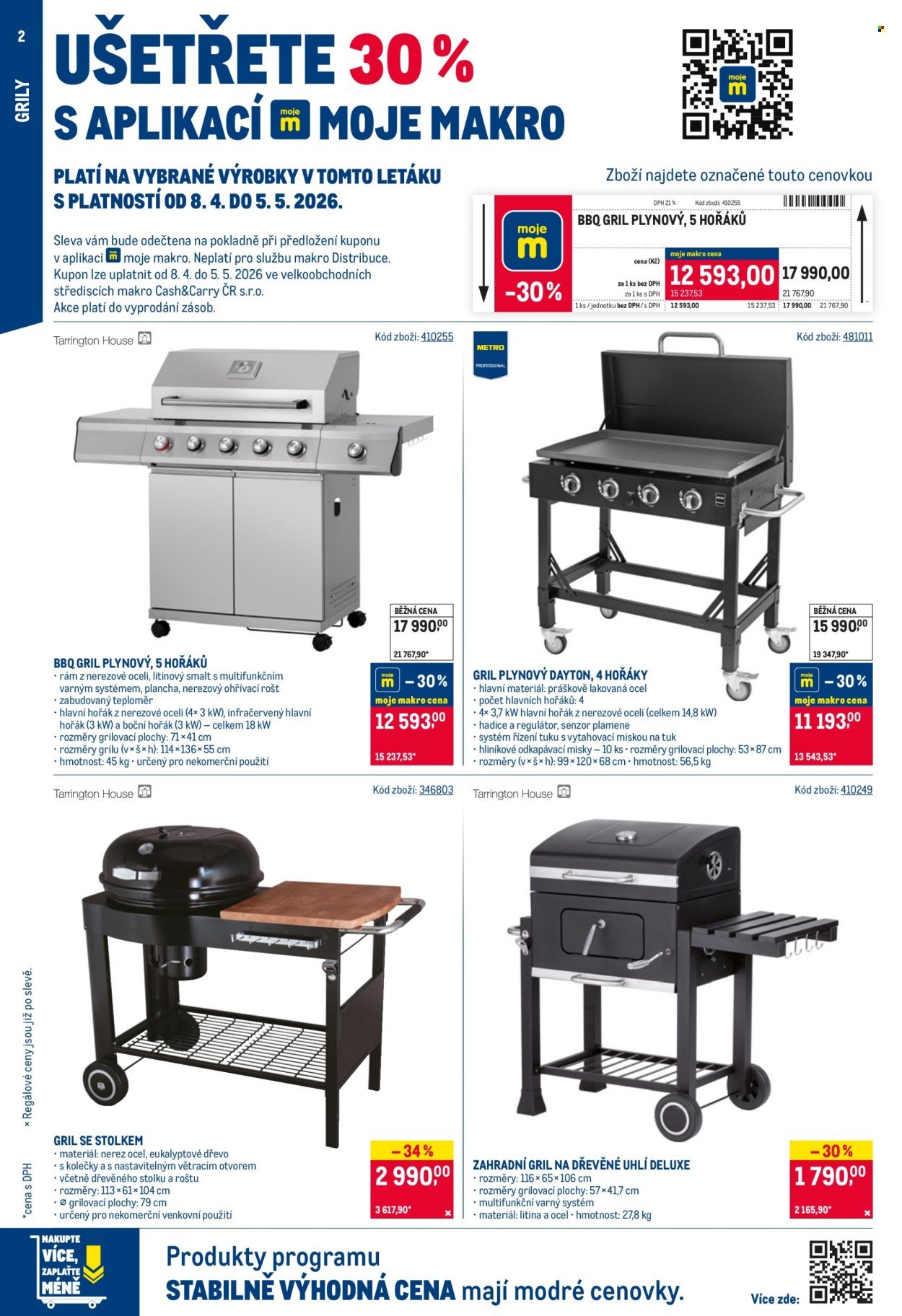 MAKRO leták - Venkovní vybavení 2 (2026-04-08 - 2026-05-05)