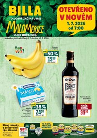 BILLA leták - Speciál: Maloměřice