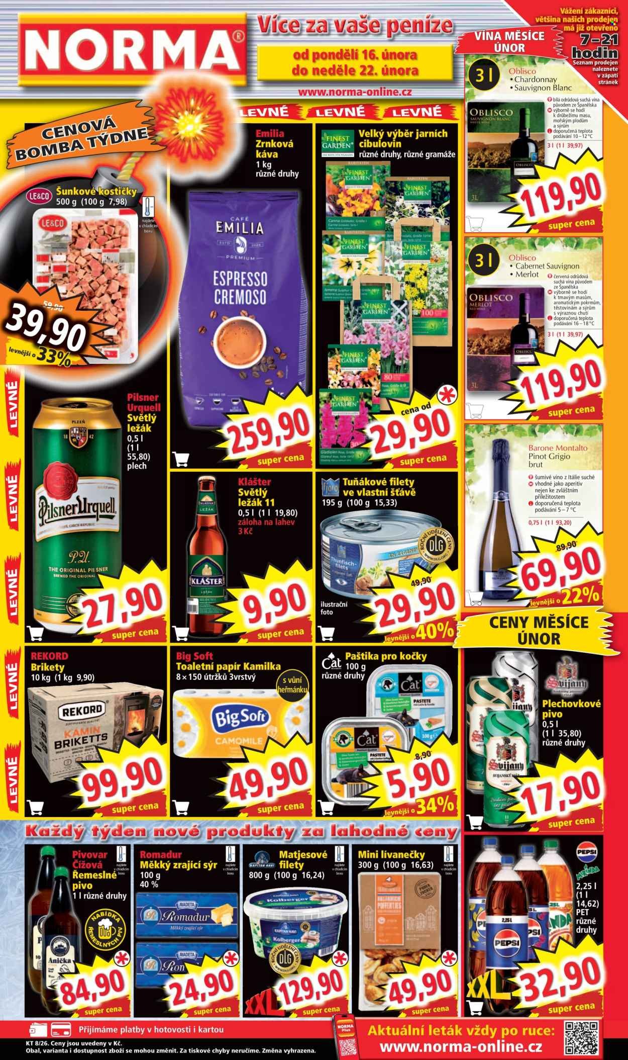 NORMA leták - Od pondělí 16.2.2026 (2026-02-16 - 2026-02-22)