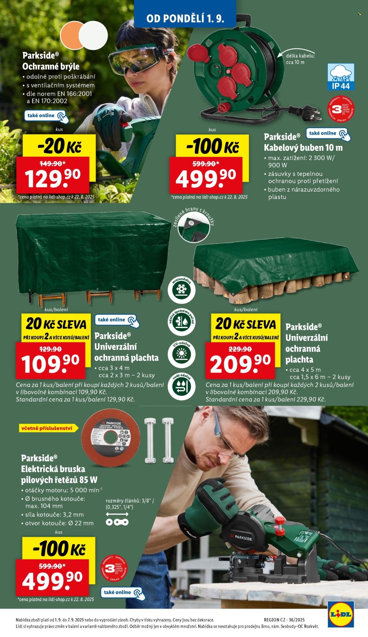 LIDL leták - Spotřební zboží (2025-09-01 - 2025-09-07)