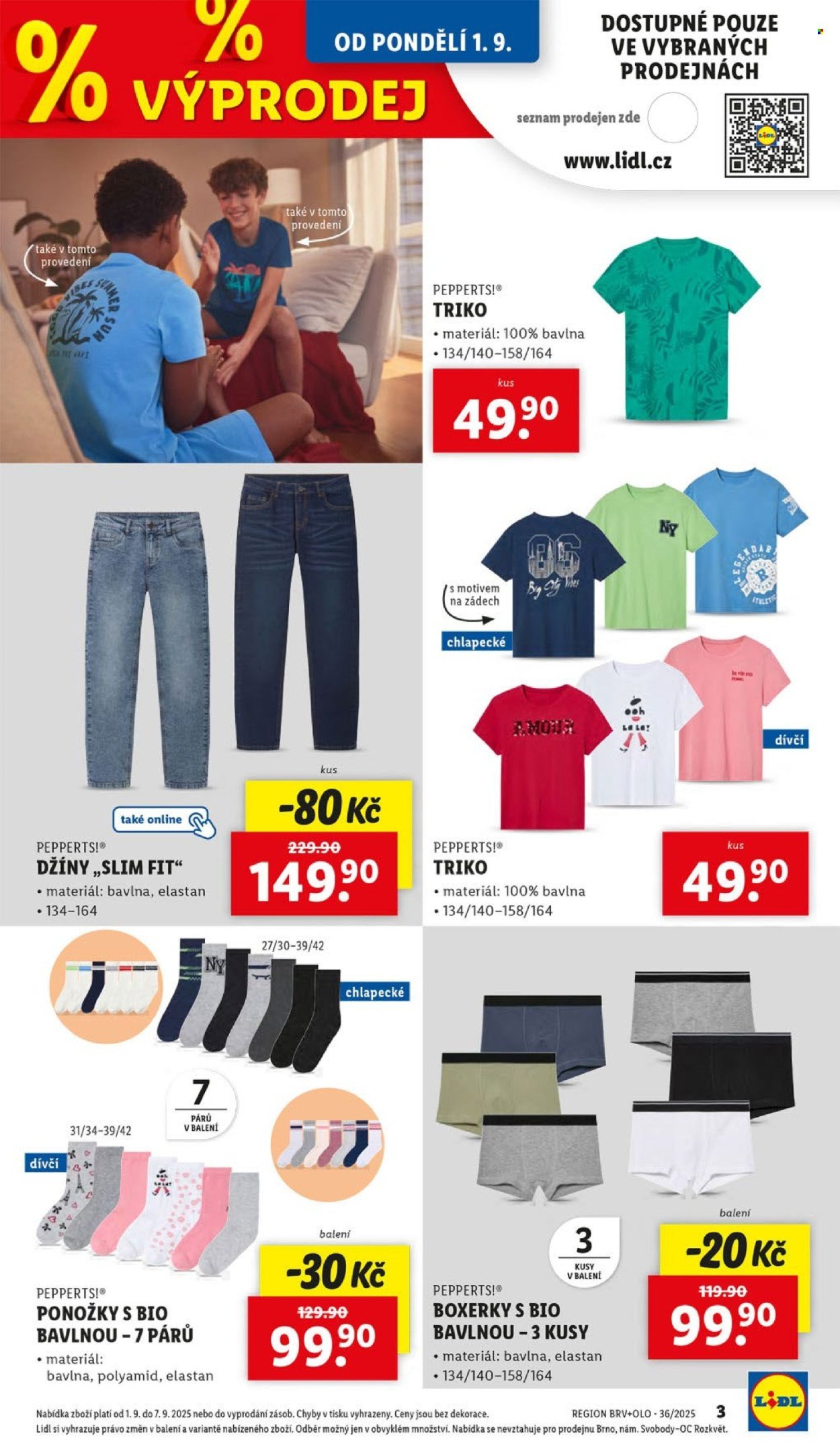 LIDL leták - Spotřební zboží (2025-09-01 - 2025-09-07)