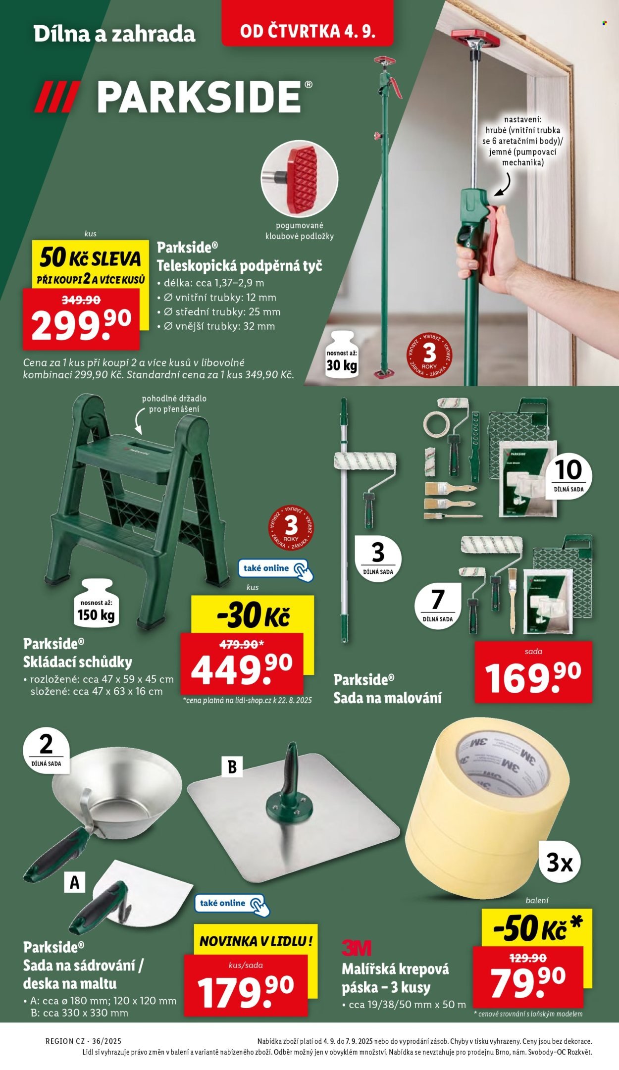 LIDL leták - Spotřební zboží (2025-09-01 - 2025-09-07)