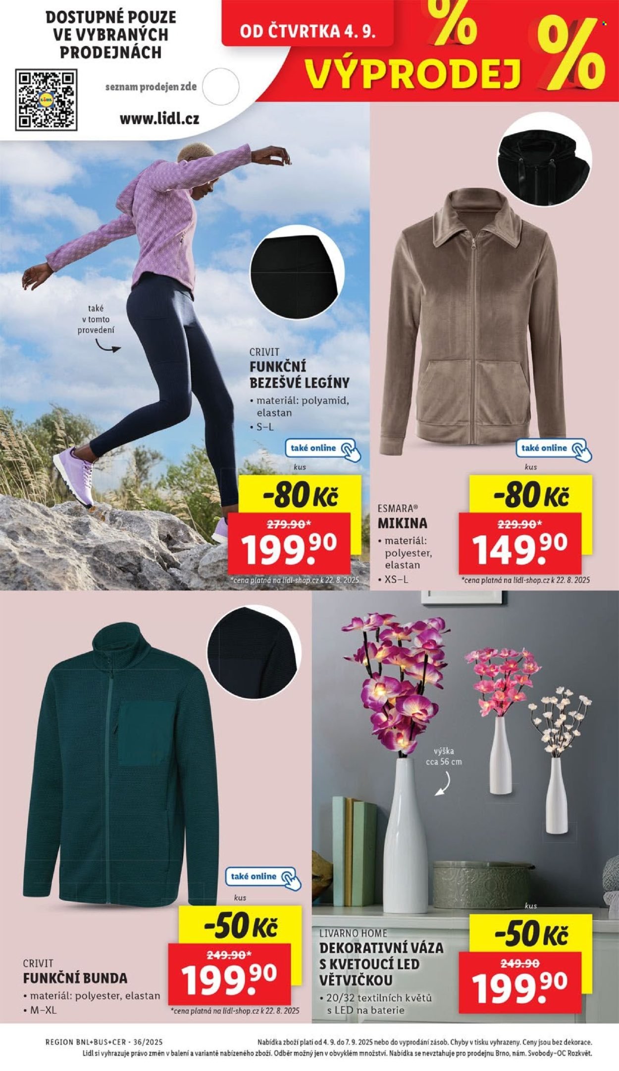 LIDL leták - Spotřební zboží (2025-09-01 - 2025-09-07)
