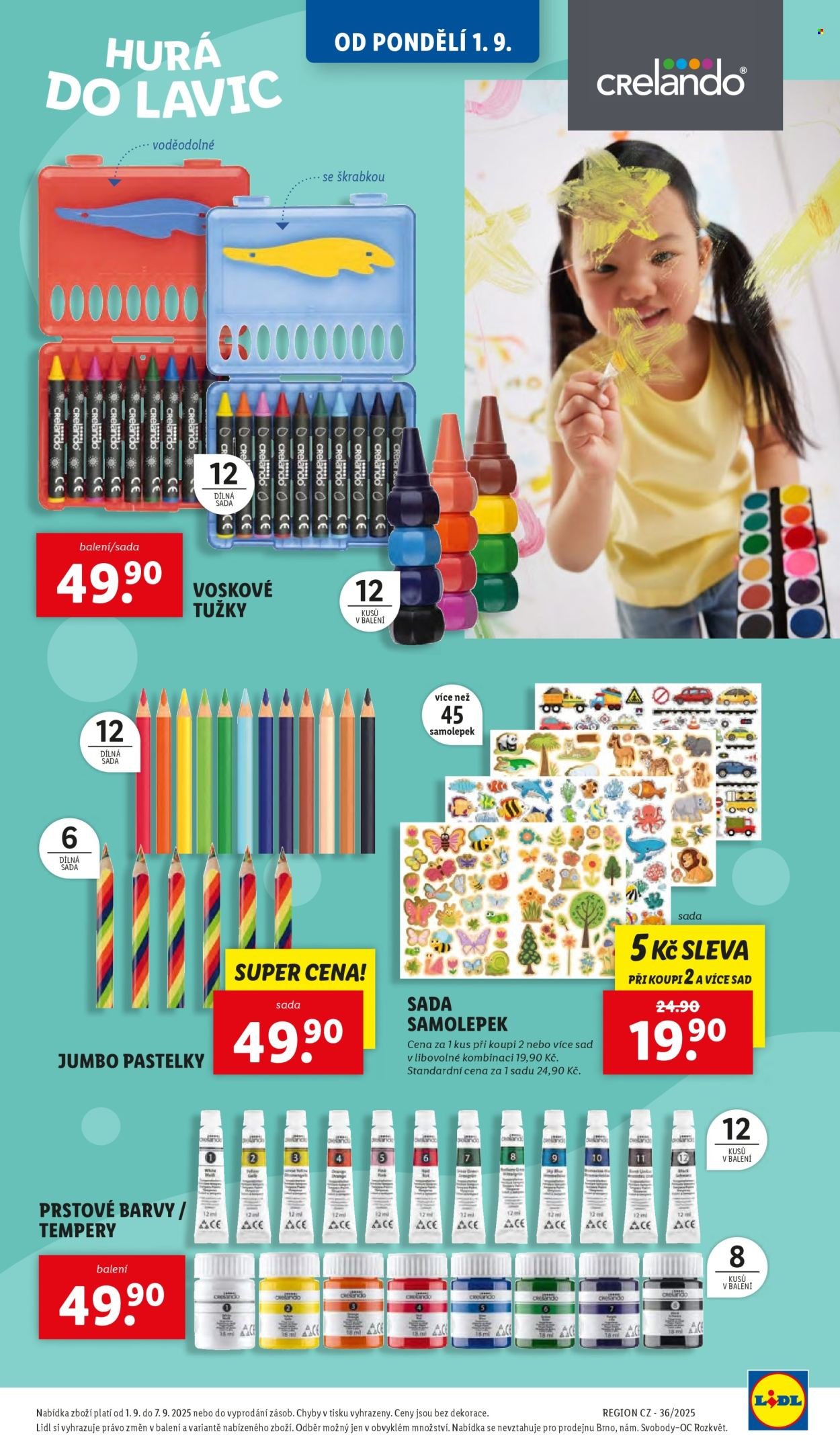 LIDL leták - Spotřební zboží (2025-09-01 - 2025-09-07)