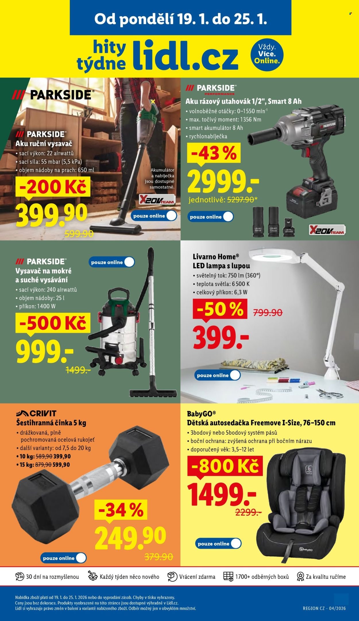 LIDL leták - Od čtvrtka 22.1.2026 (2026-01-22 - 2026-01-25)