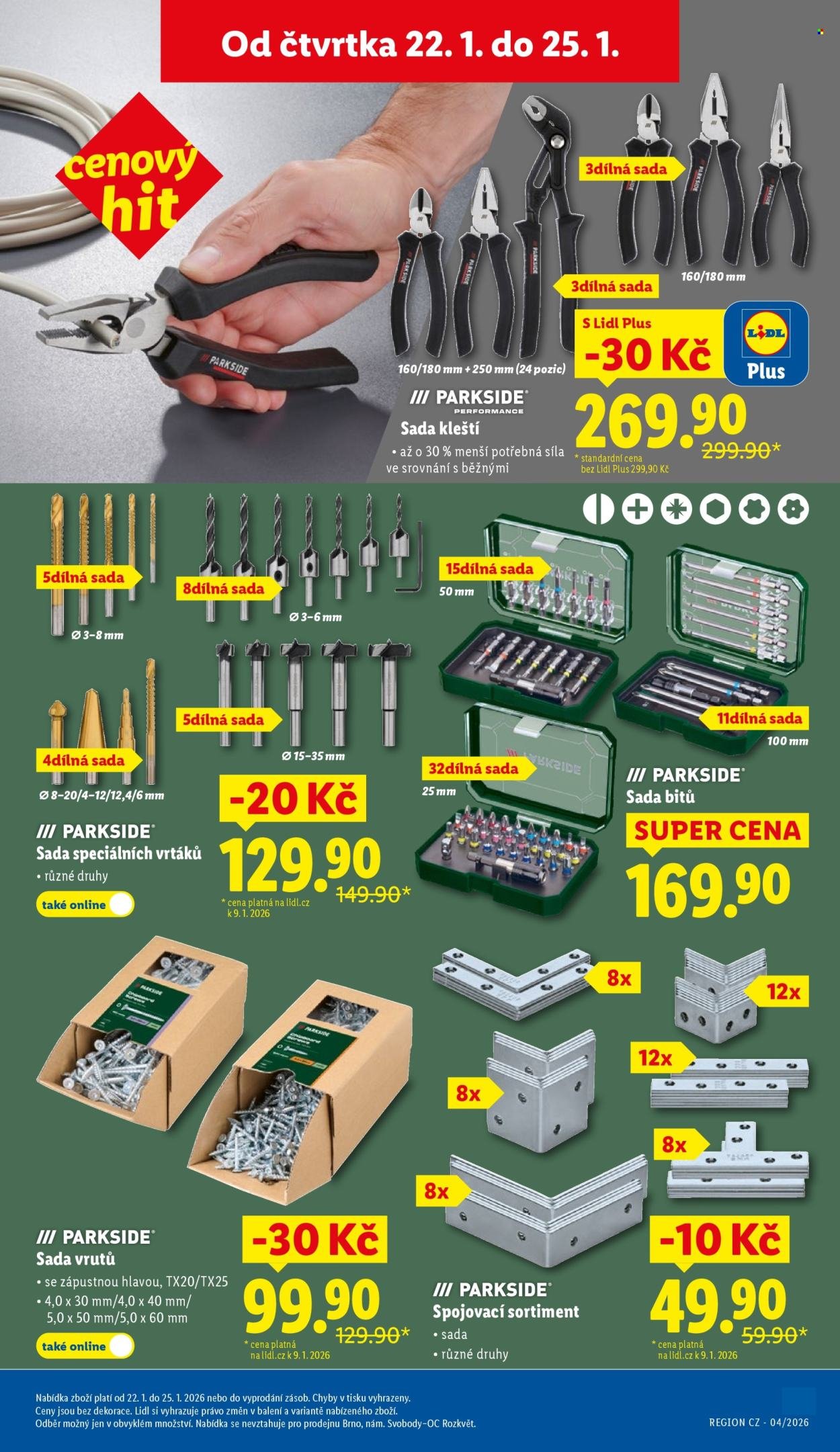 LIDL leták - Od čtvrtka 22.1.2026 (2026-01-22 - 2026-01-25)