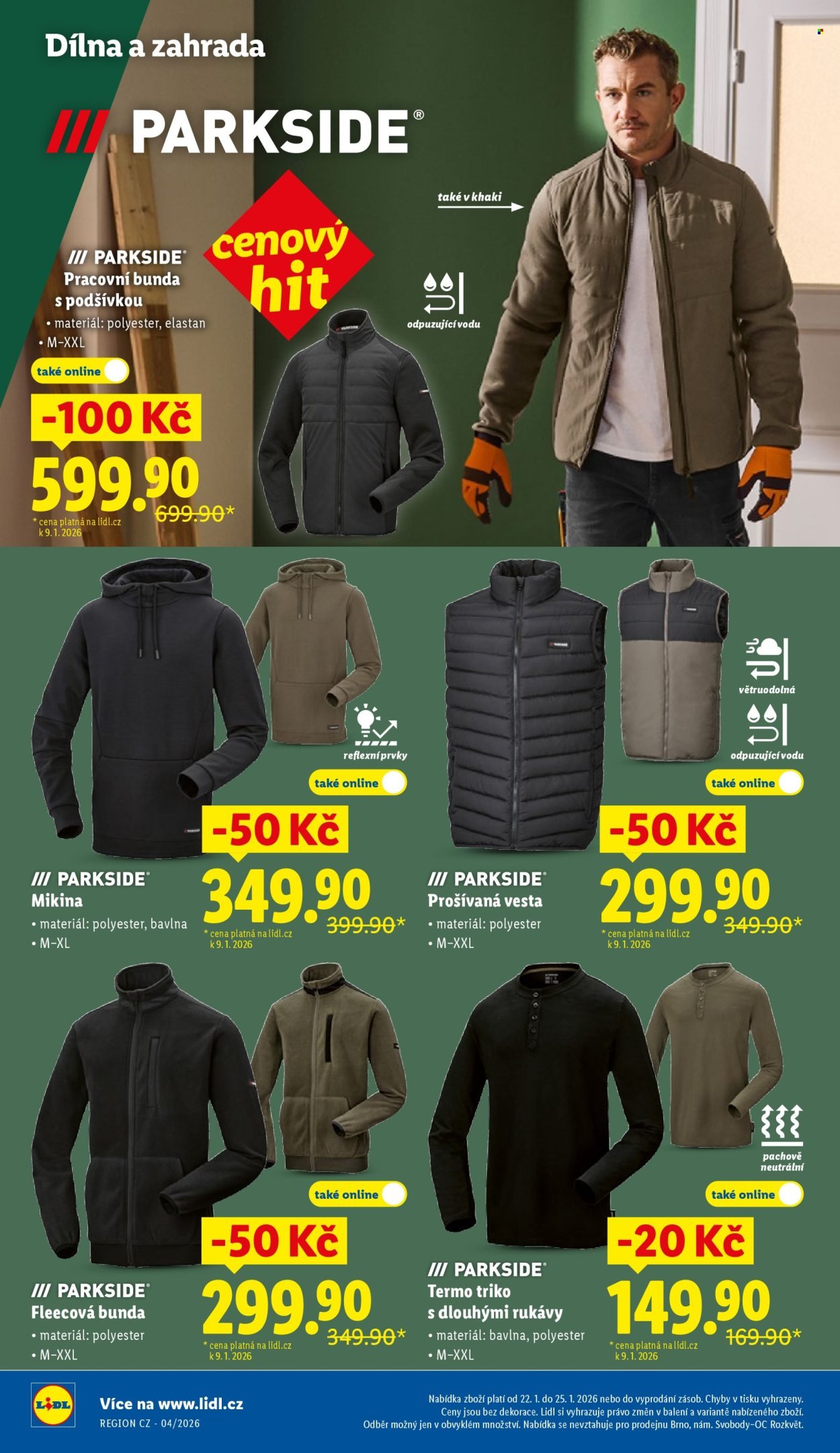 LIDL leták - Od čtvrtka 22.1.2026 (2026-01-22 - 2026-01-25)