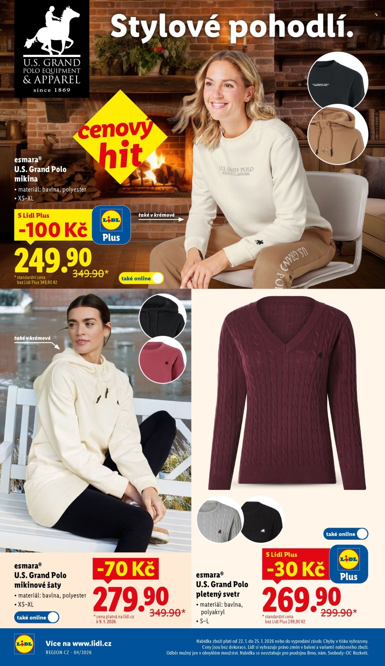 LIDL leták - Od čtvrtka 22.1.2026 (2026-01-22 - 2026-01-25)