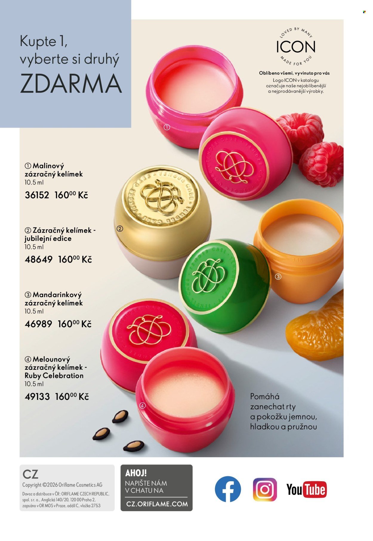 ORIFLAME leták - Od středy 27.5.2026 (2026-05-27 - 2026-06-16)