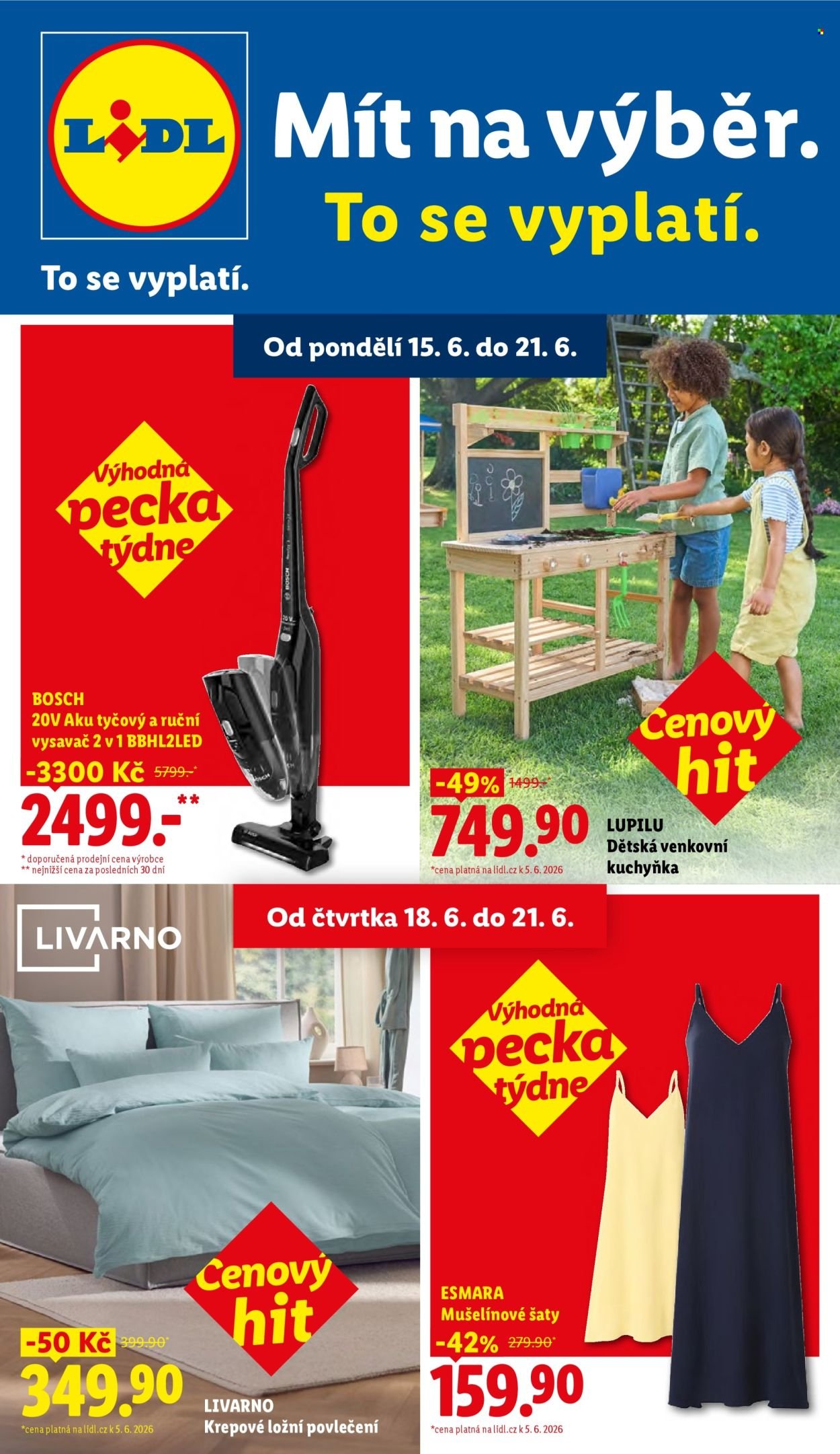 LIDL leták - Spotřební zboží