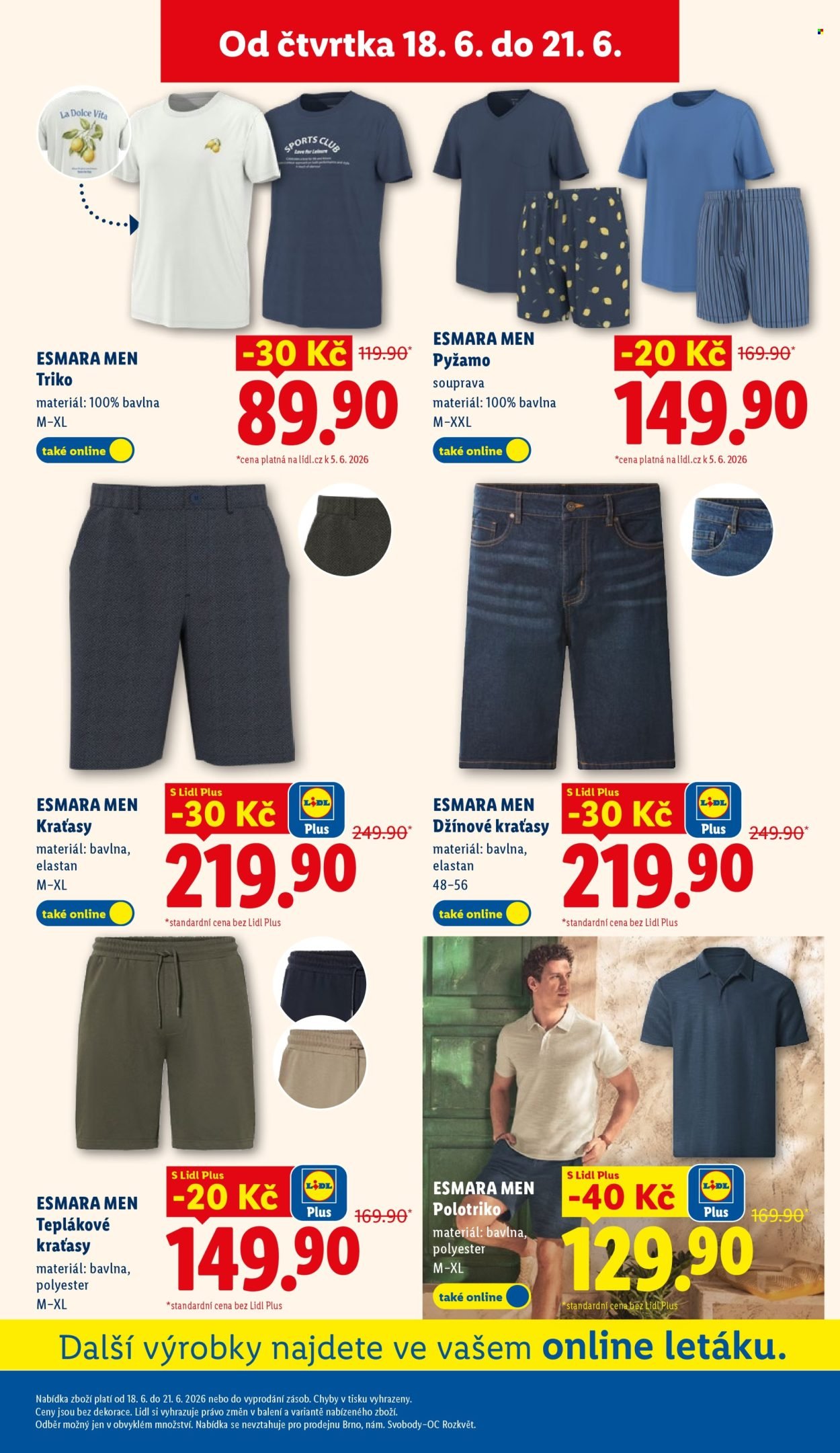 LIDL leták - Spotřební zboží