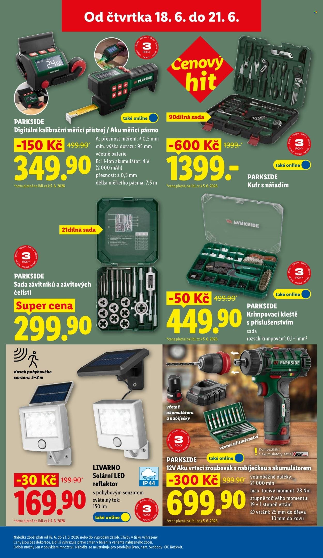 LIDL leták - Spotřební zboží