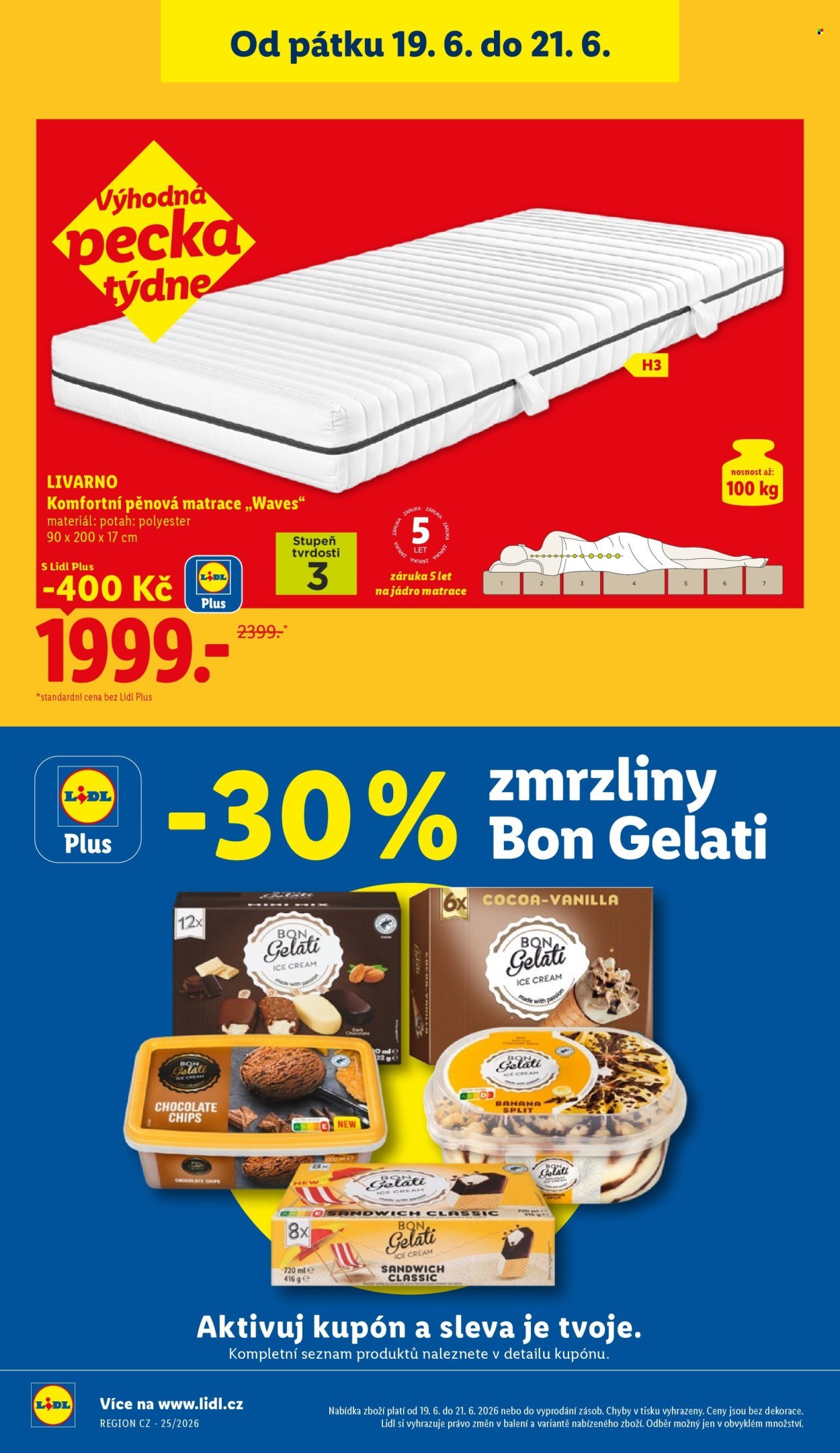 LIDL leták - Spotřební zboží