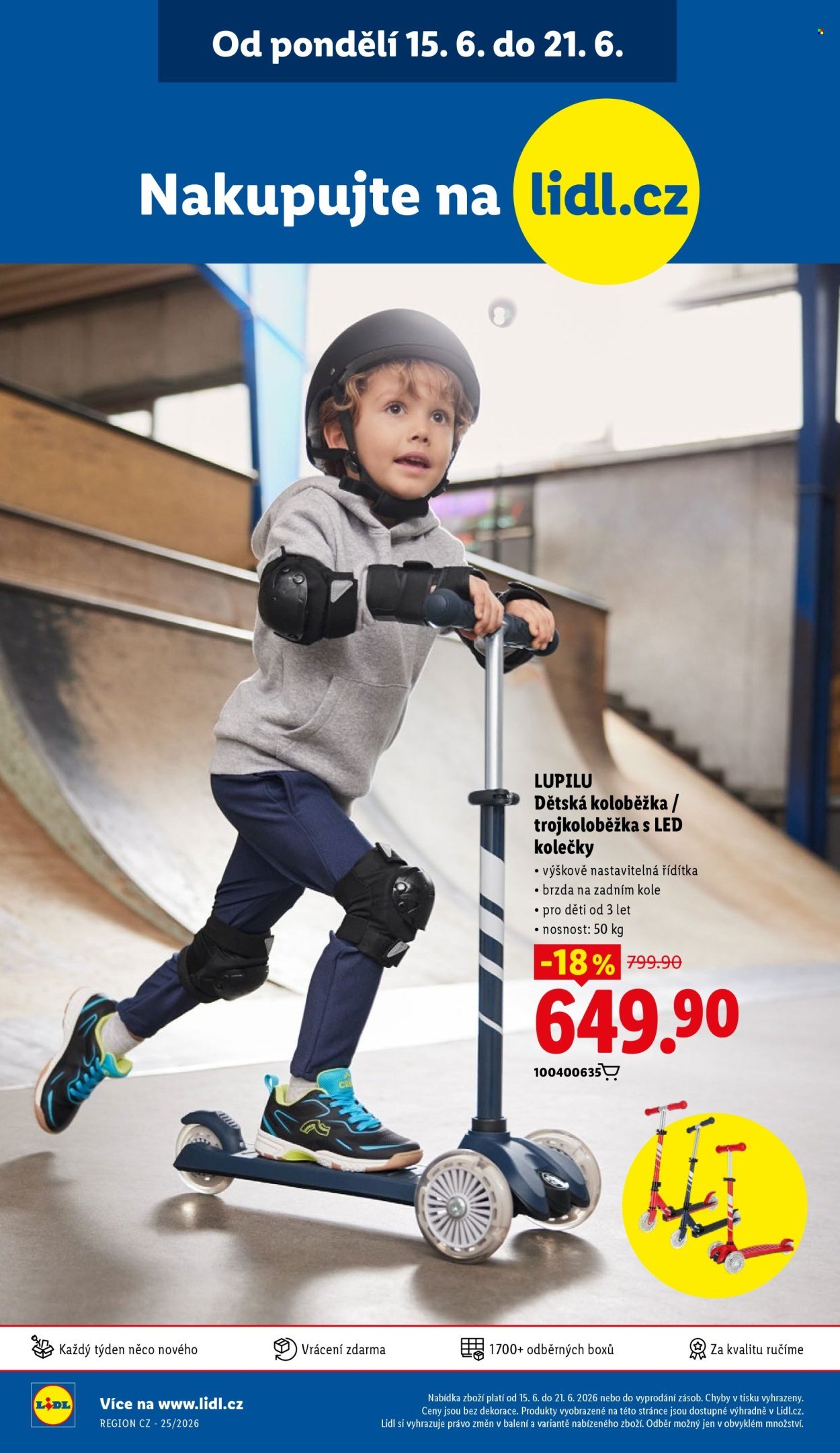 LIDL leták - Spotřební zboží