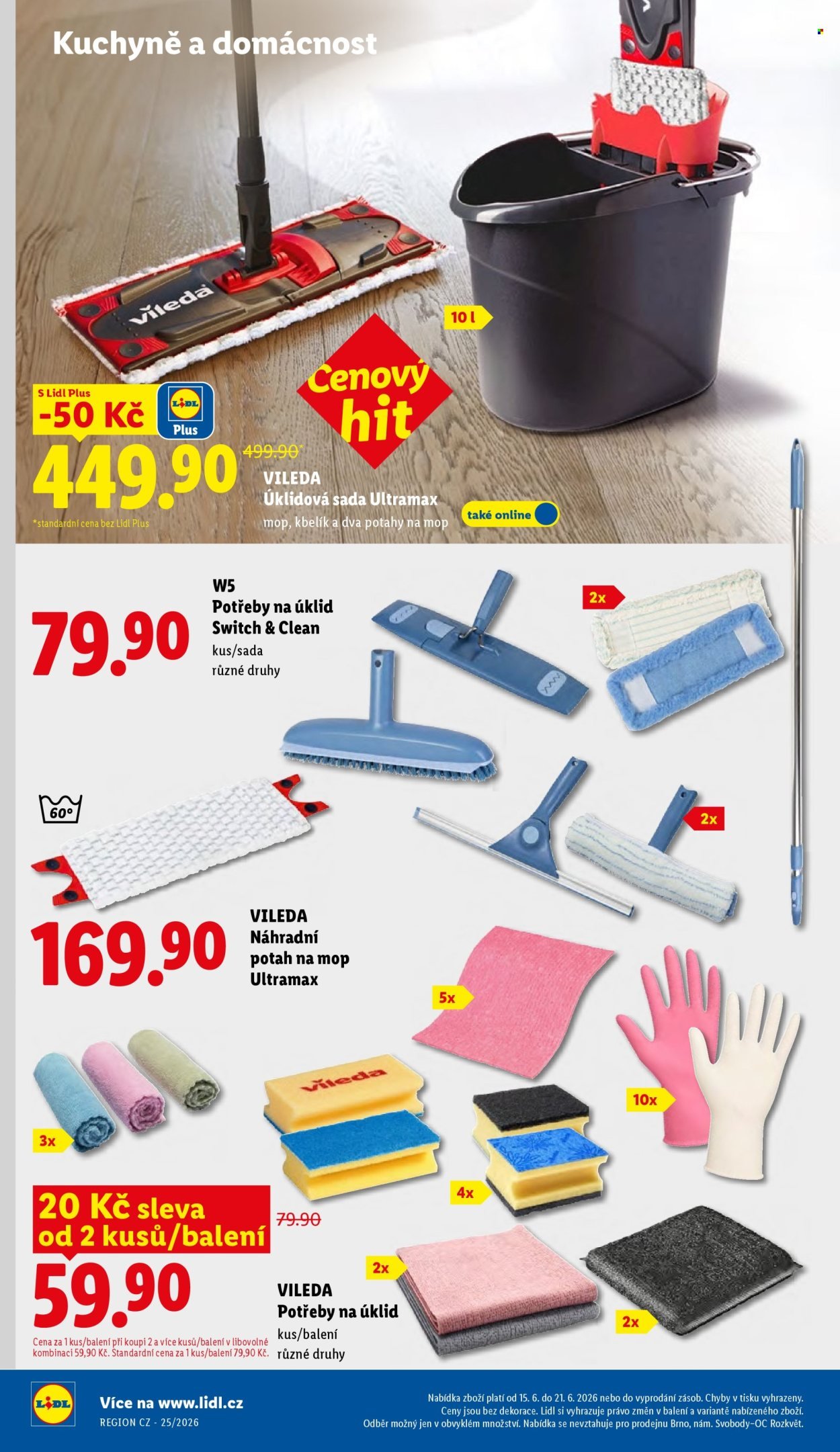 LIDL leták - Spotřební zboží