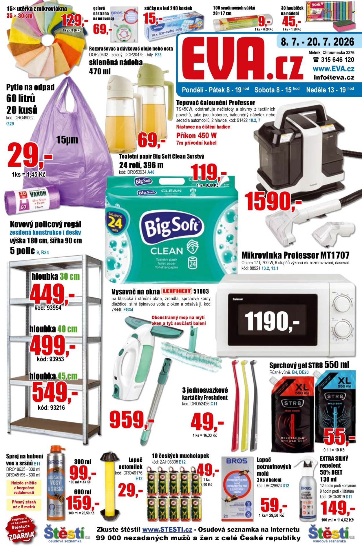 EVA SUPERMARKET leták - Od středy 8.7.2026