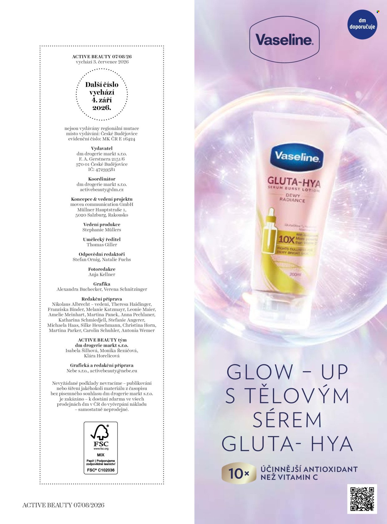 DM DROGERIE leták - Active Beauty