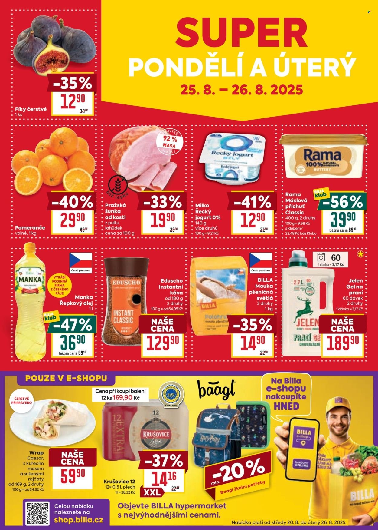 BILLA leták - Velký leták (2025-08-20 - 2025-08-26)
