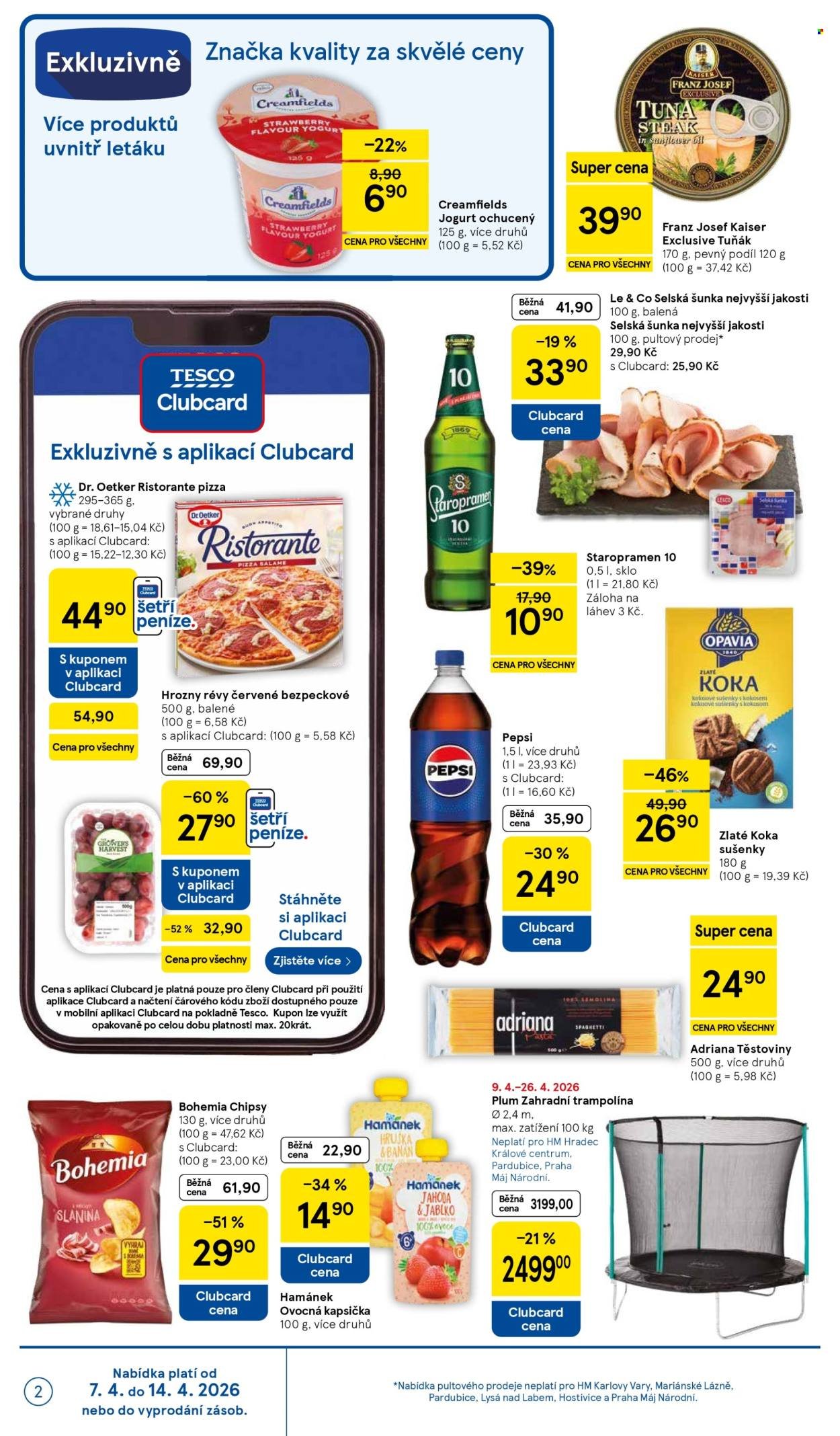 TESCO leták - Vše za 10 20 50 Kč (2026-04-07 - 2026-04-14)