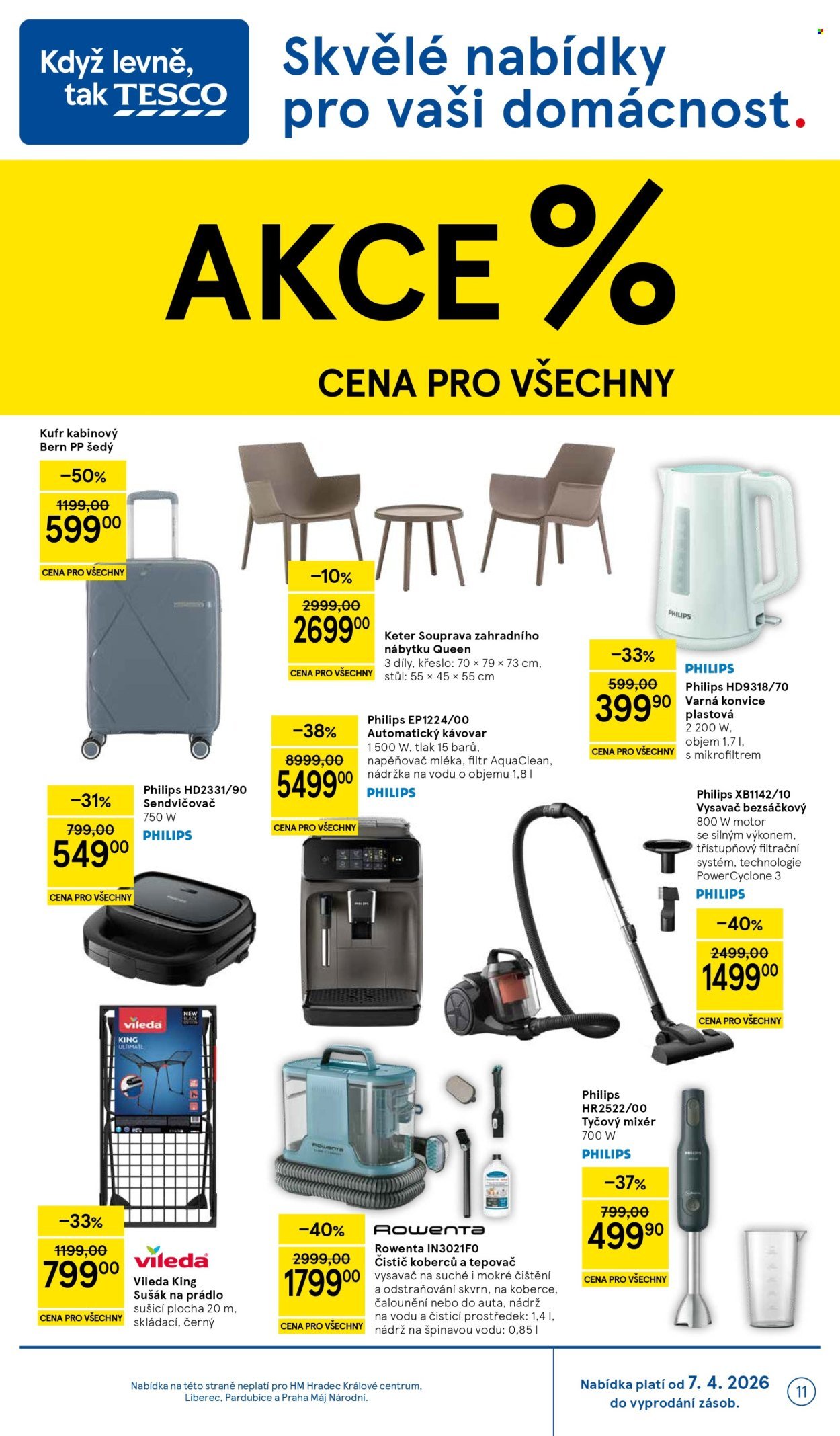 TESCO leták - Vše za 10 20 50 Kč (2026-04-07 - 2026-04-14)