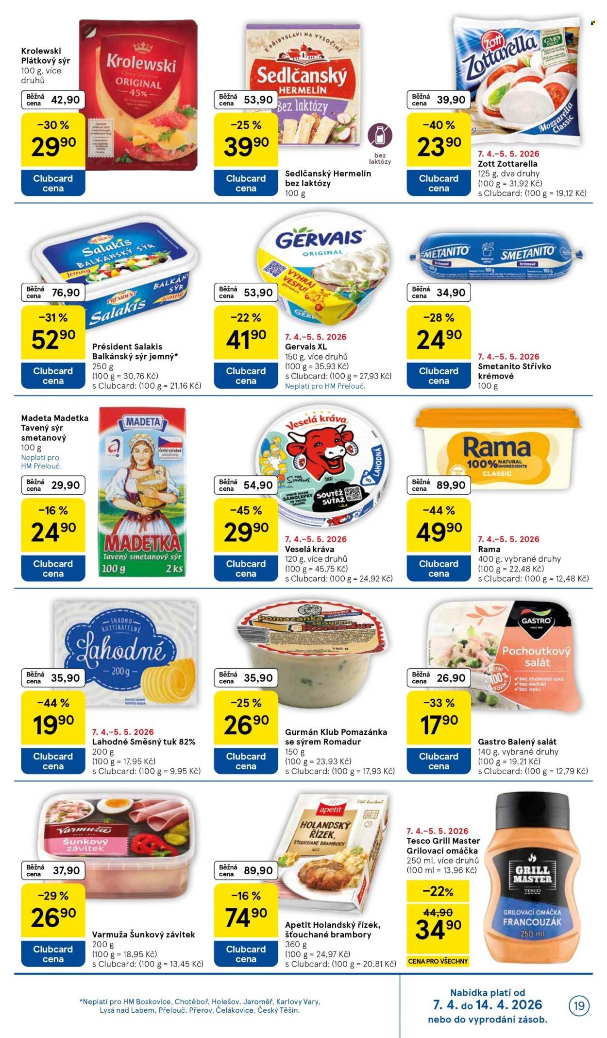 TESCO leták - Vše za 10 20 50 Kč (2026-04-07 - 2026-04-14)