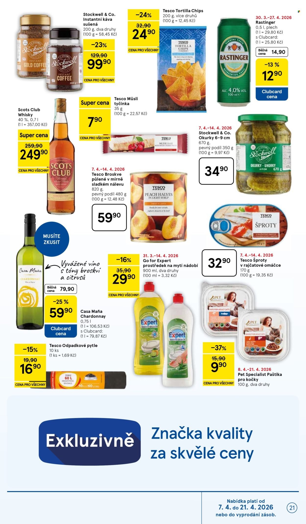 TESCO leták - Vše za 10 20 50 Kč (2026-04-07 - 2026-04-14)