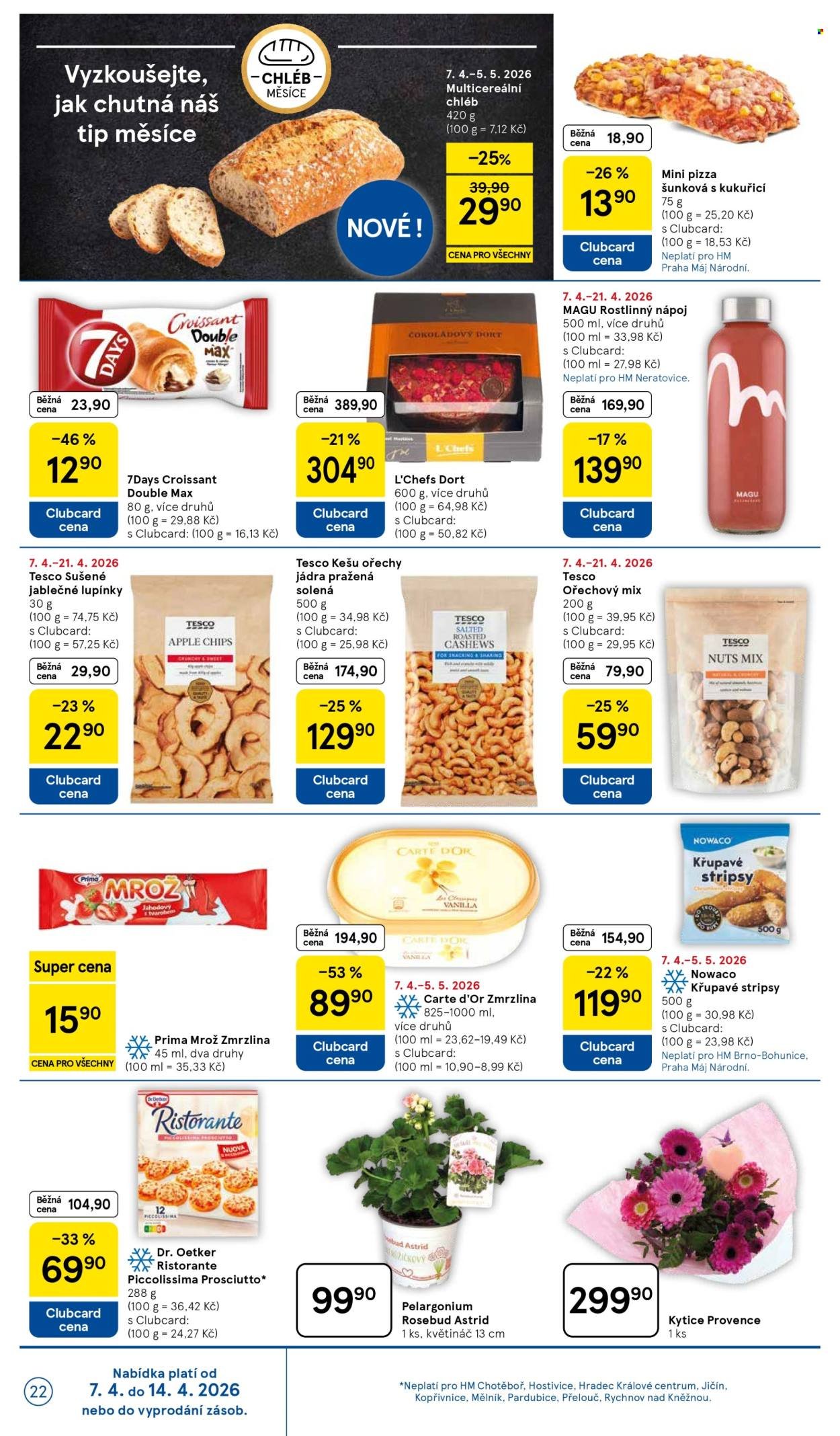 TESCO leták - Vše za 10 20 50 Kč (2026-04-07 - 2026-04-14)