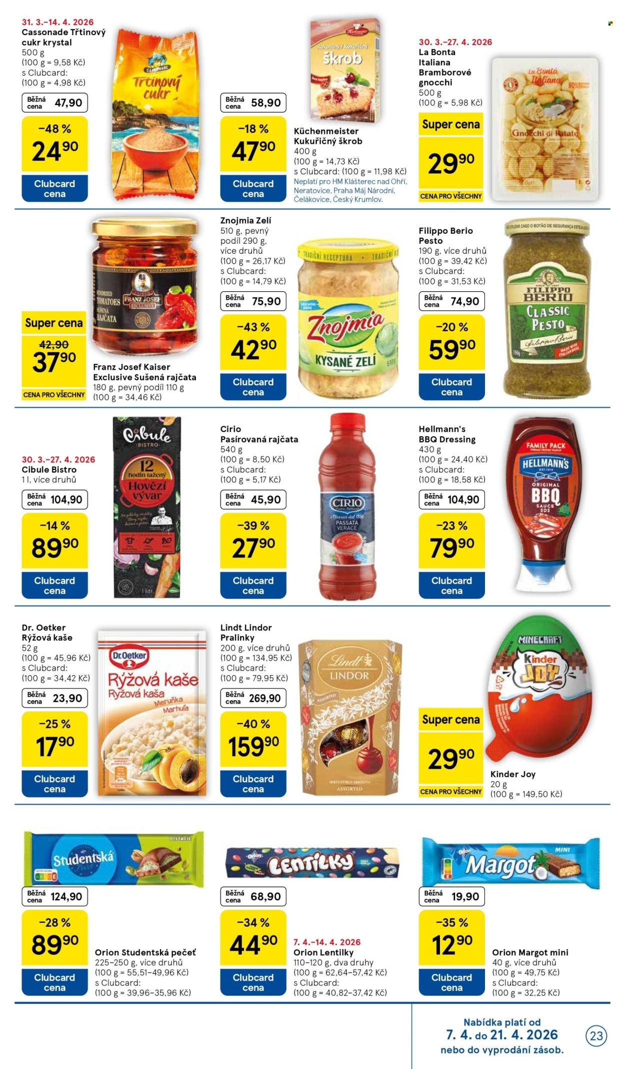 TESCO leták - Vše za 10 20 50 Kč (2026-04-07 - 2026-04-14)