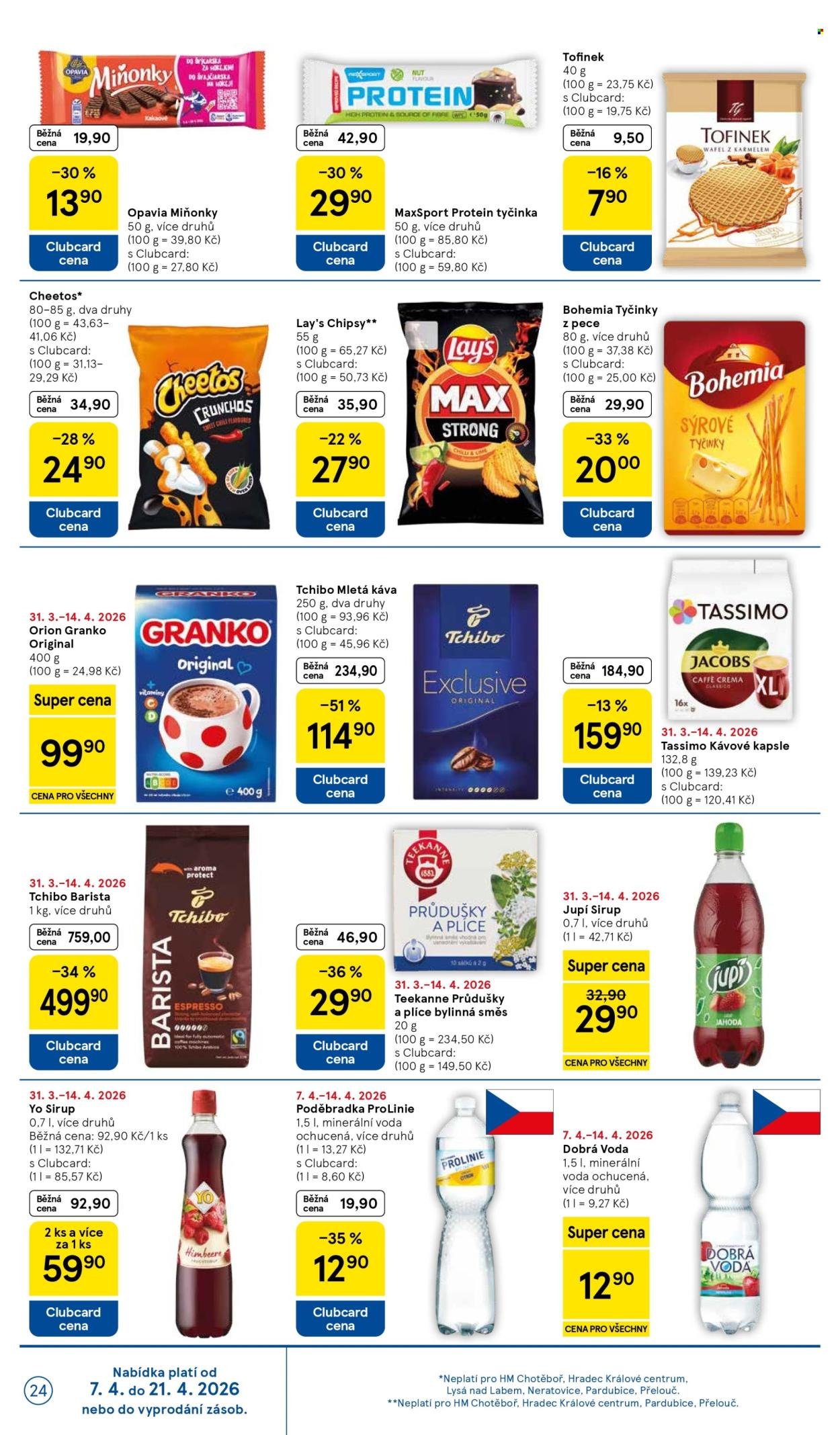 TESCO leták - Vše za 10 20 50 Kč (2026-04-07 - 2026-04-14)