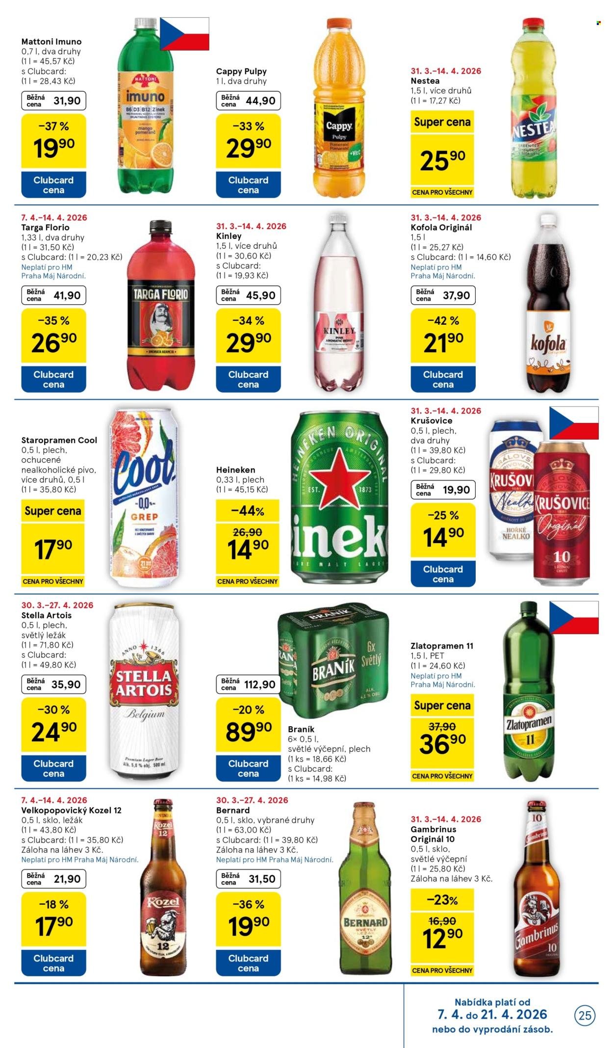 TESCO leták - Vše za 10 20 50 Kč (2026-04-07 - 2026-04-14)