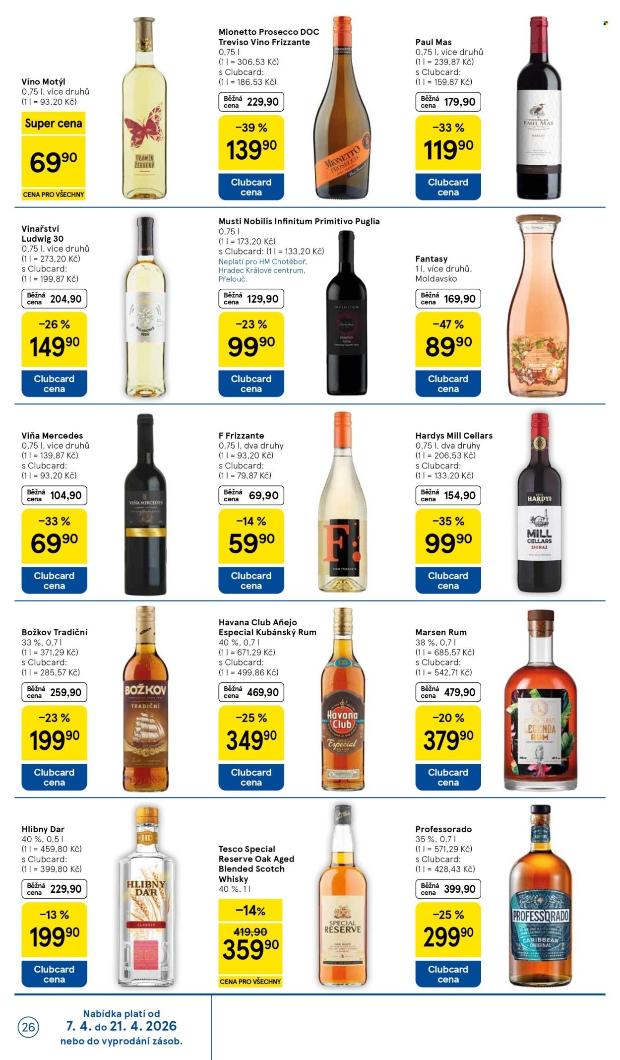 TESCO leták - Vše za 10 20 50 Kč (2026-04-07 - 2026-04-14)